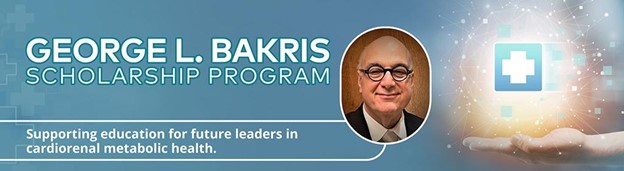 George Bakris scholarship banner